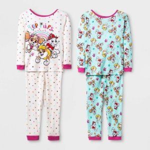 Toddler Girls' 4PC Paw Patrol Pajama Set